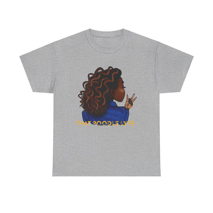 Poodle Girl Heavy Cotton Tee