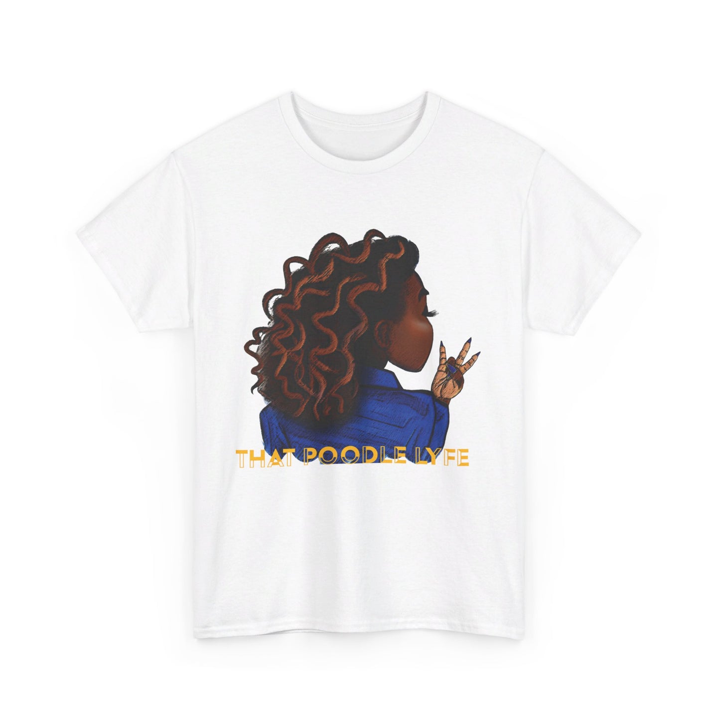 Poodle Girl Heavy Cotton Tee